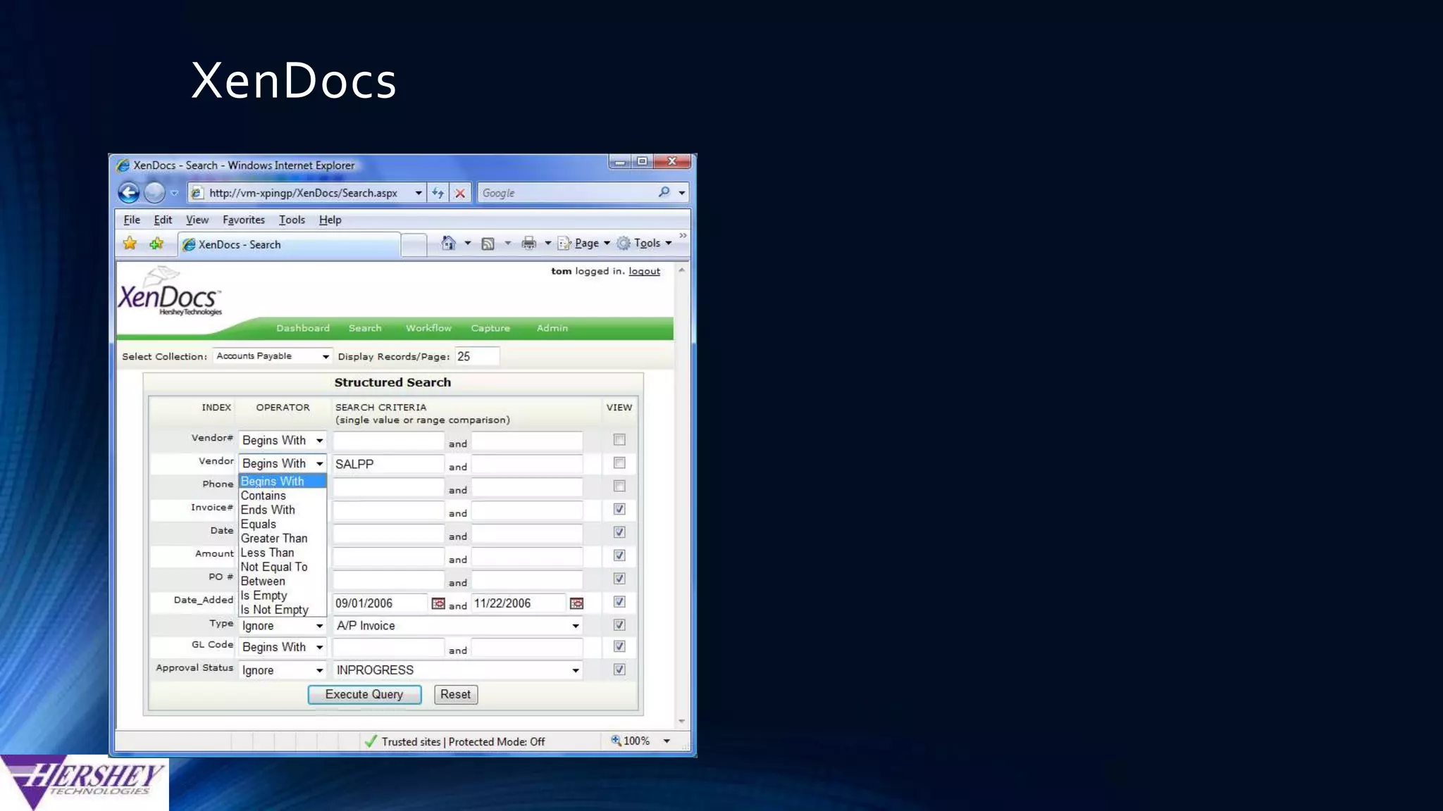 Typical types of documents
TRANSACTIONAL DOCUMENTS
• Purchase Orders
• Vendor Invoices
• Application Forms
• Insurance claims
• Student Records
• Enrollment Forms
• (Not project based)
COLLABORATIVE DOCUMENTS
• Proposals, reports, spreadsheets,
presentations and other
documents created and edited by
knowledge worker users
• Office docs (Word, Excel, PowerPoint)
• PDF files
• Created and uploaded on an ad-
hoc basis to support day to day
operations
• (Often project based)
 