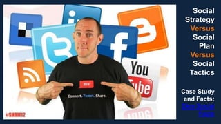 Social
 Strategy
  Versus
   Social
     Plan
  Versus
   Social
  Tactics

Case Study
 and Facts:
Dice Social
      Facts
 