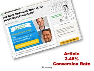 @bmassey
Article
3.48%
Conversion Rate
 