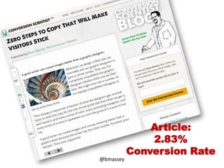 @bmassey
Article:
2.83%
Conversion Rate
 