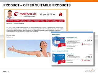 PRODUCT – OFFER SUITABLE PRODUCTS Page     
