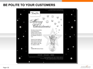 BE POLITE TO YOUR CUSTOMERS Page     