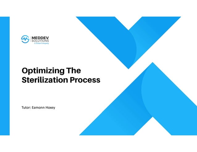 Optimizing the Sterilization Process in compliance with standards | PPT