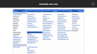 NETWORK AND LINK
 