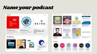Nameyour podcast
 