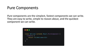 Optimizing your use of react life cycles by shedrack akintayo | PPT