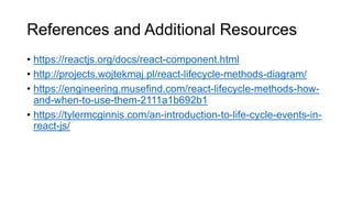 Optimizing your use of react life cycles by shedrack akintayo | PPT