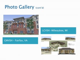 LCVSH –Milwaukee, WI



GMVSH – Fairfax, VA
 