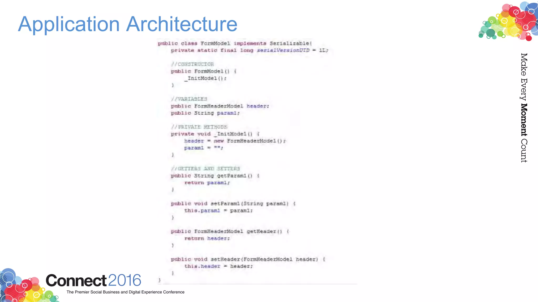 Application Architecture
 