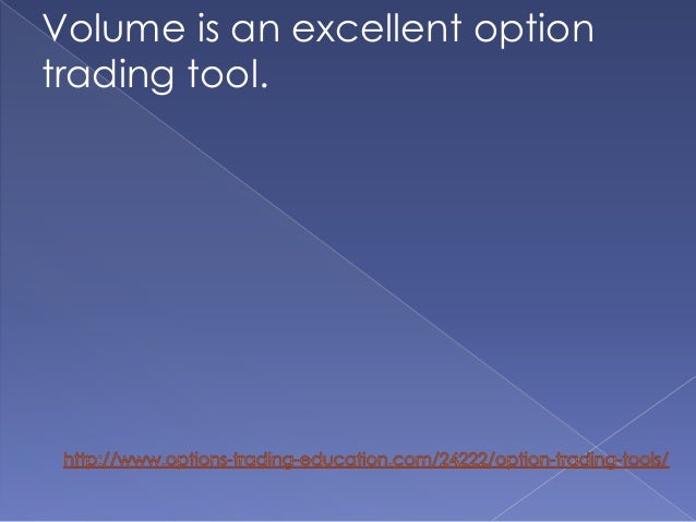 Option trading tool