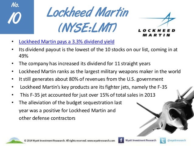 Lockheed martin stock options