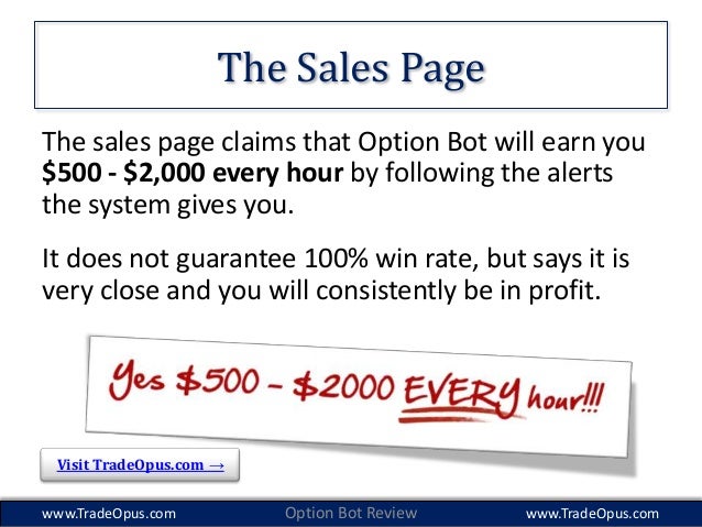 Real binary options bot