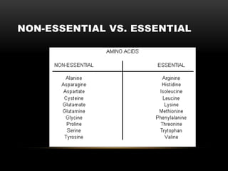 NON-ESSENTIAL VS. ESSENTIAL
 