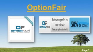 Powerpoint Templates Page 3
OptionFair
 