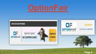 Powerpoint Templates Page 4
OptionFair
 