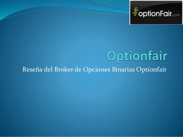 Certificados de un broker de opciones binarias