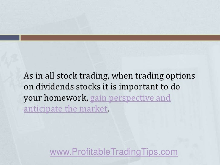 Do stock options pay dividends