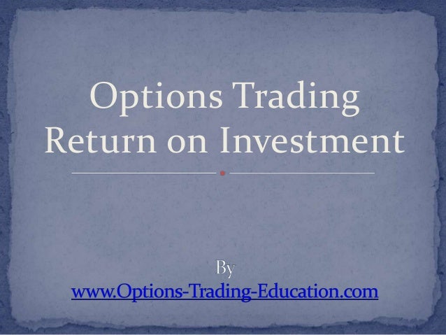 Annual returns trading options