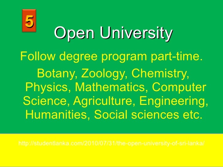 university degree 2017