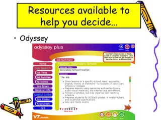 Odyssey Resources available to help you decide… 