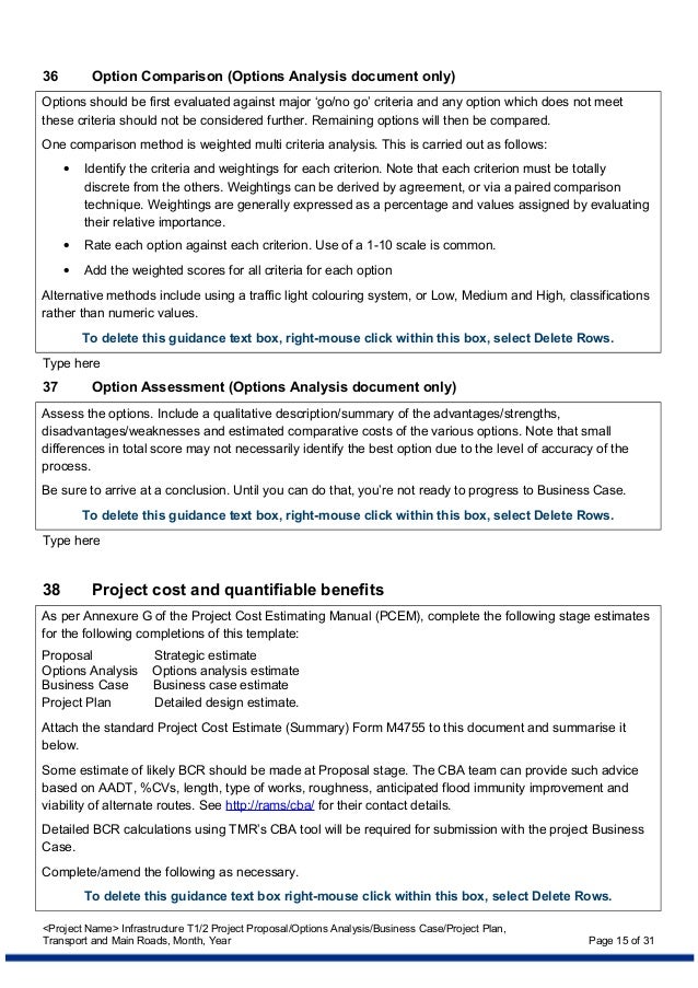 Stock options analysis template