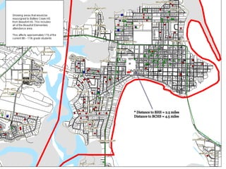 12** Distance to BHS = 2.5 milesDistance to BCHS = 4.5 miles
