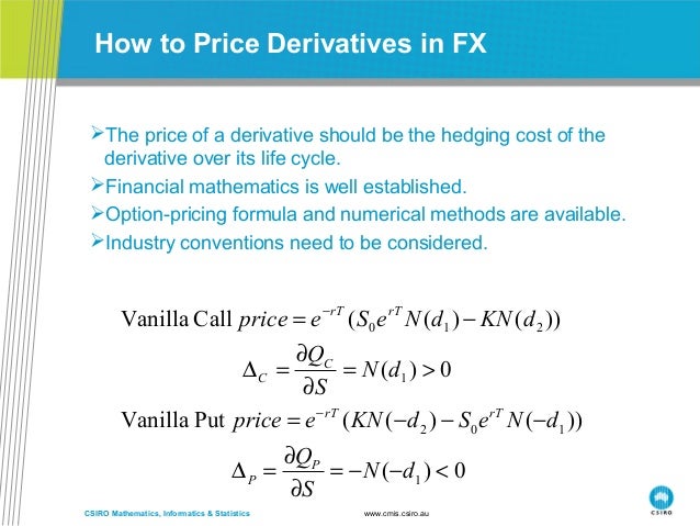 Options For Managing Foreign Exchange Risk - 