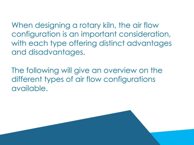 Options in Kiln Air Flow | PPT