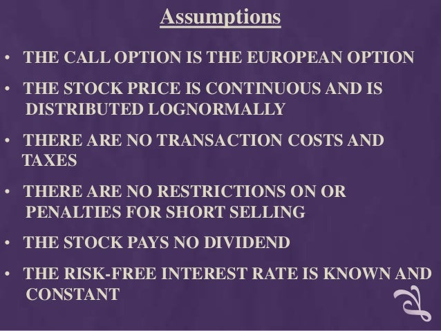 Stock options premium calculator