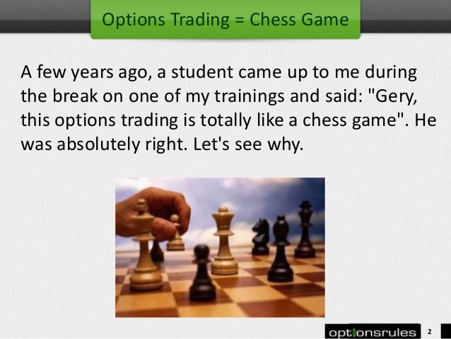 Options virtual trading game