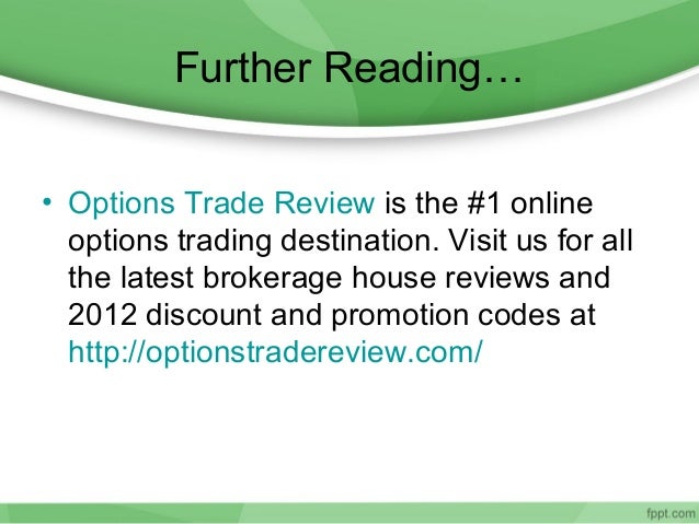 Online options trading reviews