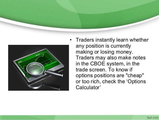 Chicago board of options virtual trading