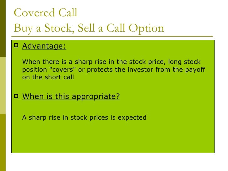 Options writing strategies