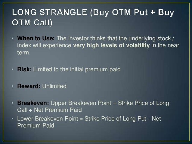 19 options strategies