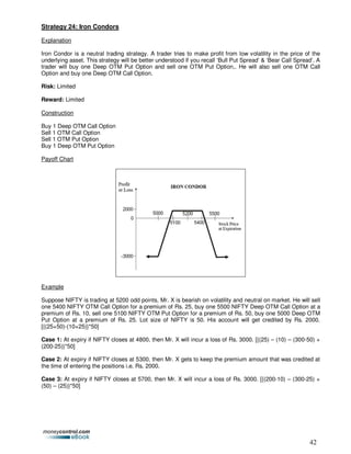 Iron Condor Strategy.pdf Option trading strategies | PDF