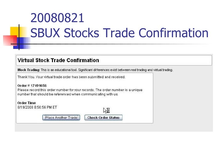 Sbux stock options