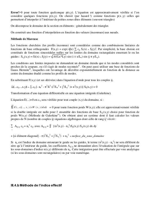 Optique