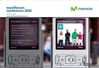 Welcome to the street where originality lives and athletes, musicians, skaters and more come together to show their style. Do you want an invitation? 1=Yes  2=No  