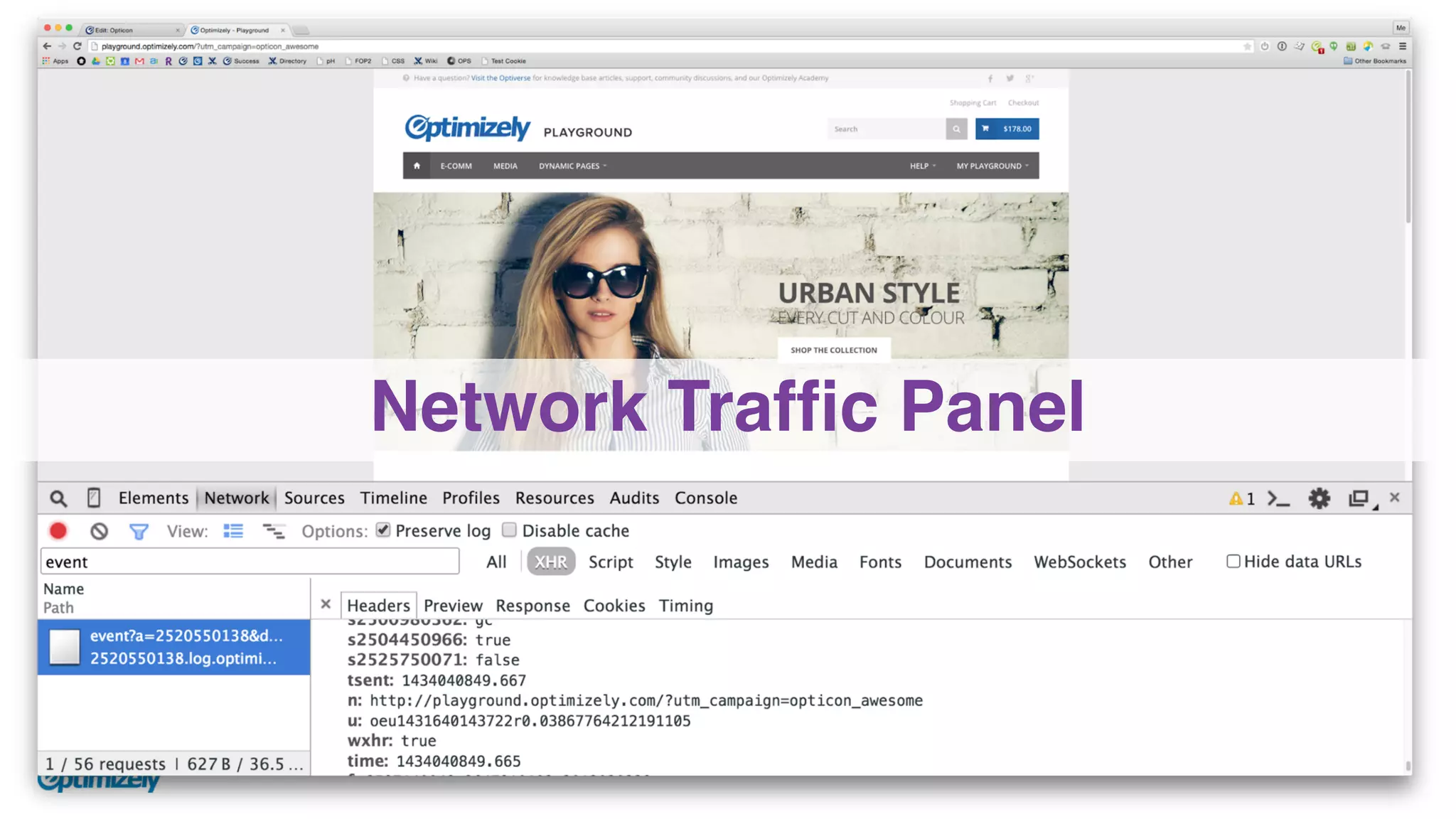 Network Traffic Panel