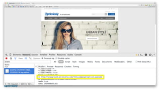 Using chrome developer tools for QA'ing Optimizely 