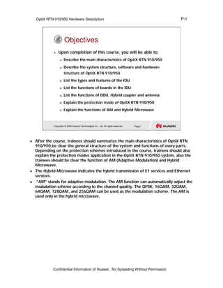 Opti x rtn 910950980 hardware description wind | PDF
