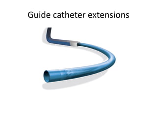 Guide catheter extensions
 
