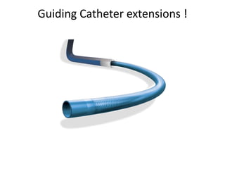 Guiding Catheter extensions !
 
