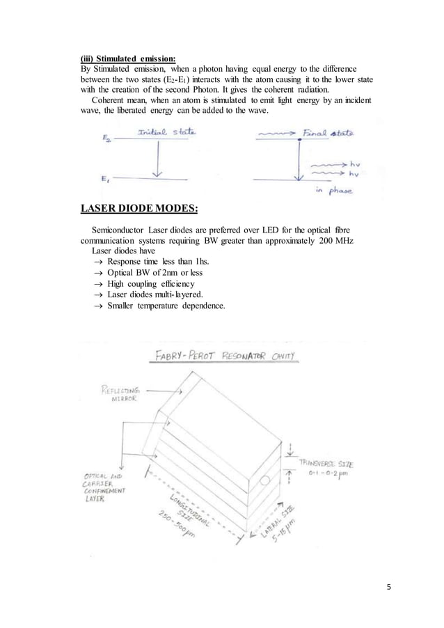Opto electronics notes PDF