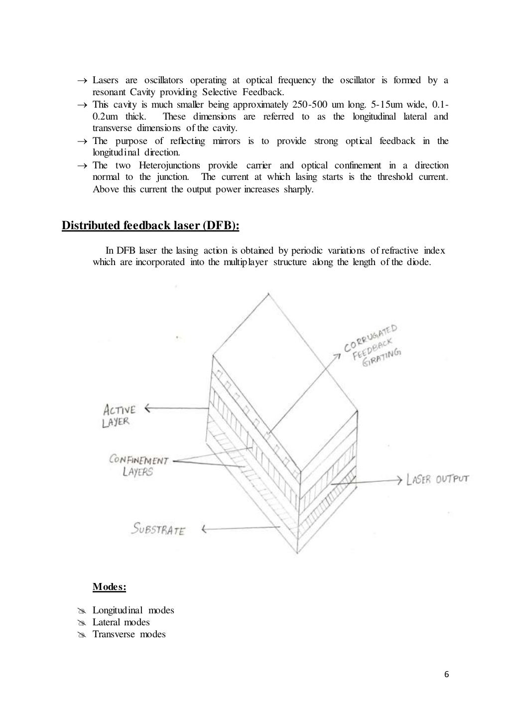Opto electronics notes