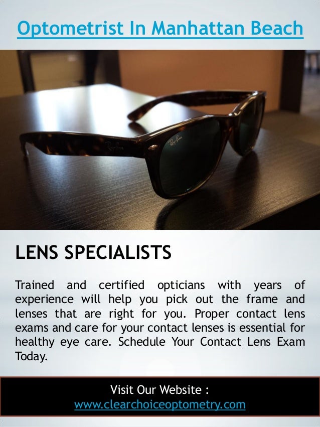 Optometrist In Manhattan Beach