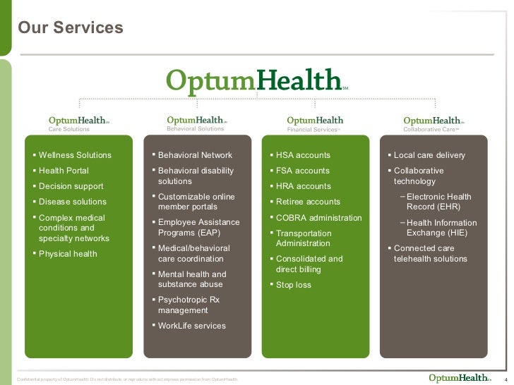 Optum Health Financial Overview