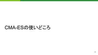 CMA-ESサンプラーによるハイパーパラメータ最適化 at Optuna Meetup #1