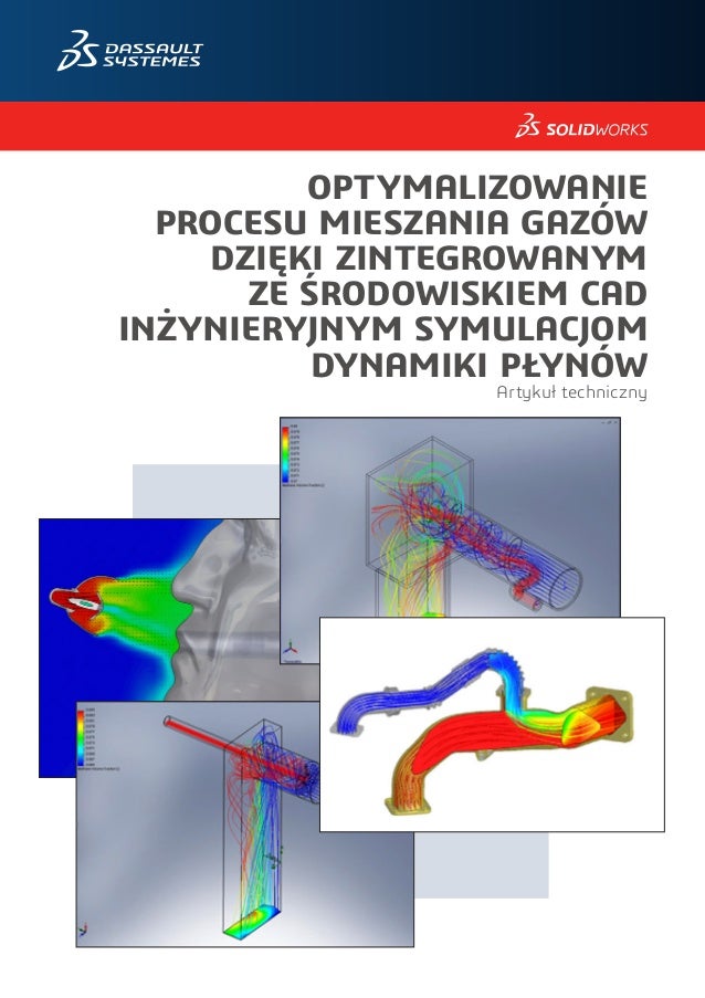 Optymalizowanie Procesu Mieszania Gazów Solidworks Flow