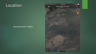 Location
Hacienda Verde, Puellaro
 